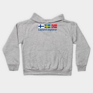 Exploring scandinavia - Lapland Kids Hoodie